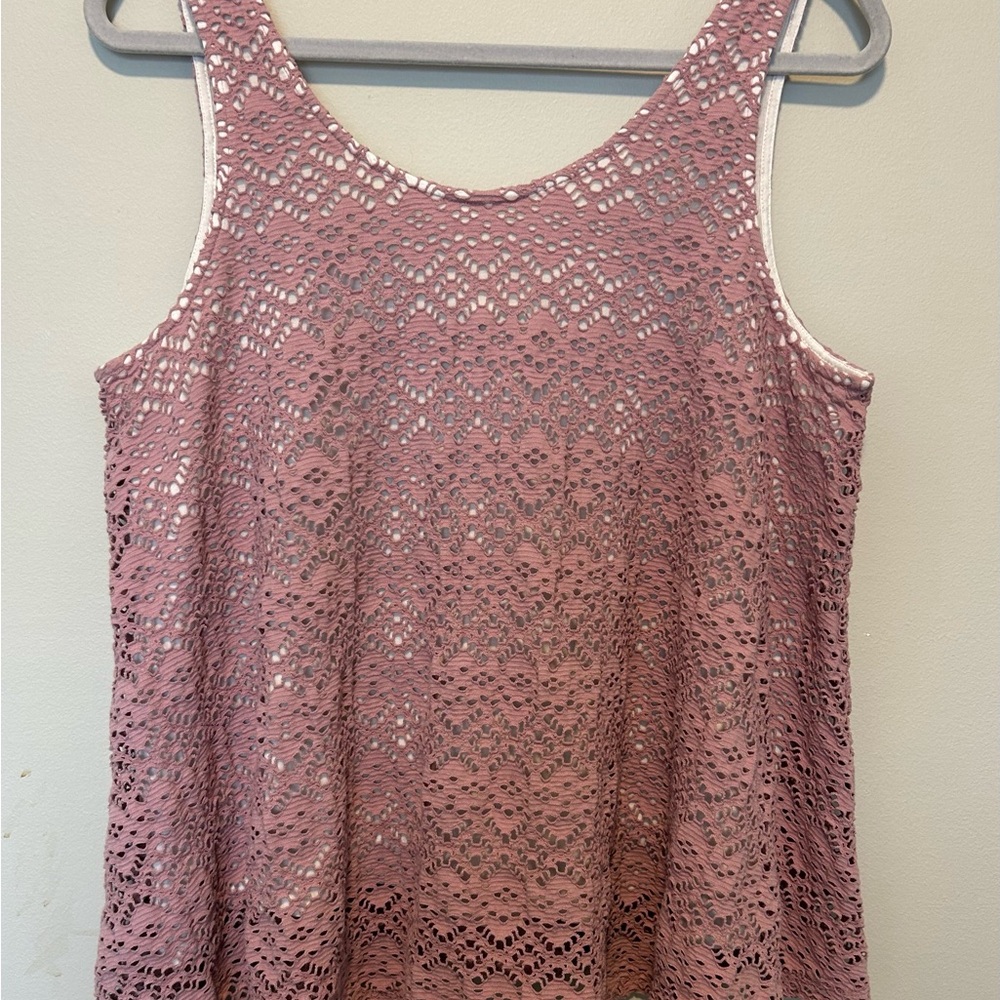 Anthropologie Deletta Sleeveless Large Tank Top